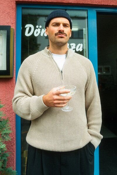 dirts Knit Quarter Zip