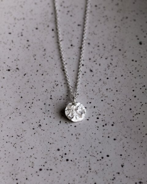 lille mus Kette 'Mond' 925 Silber / vergoldet