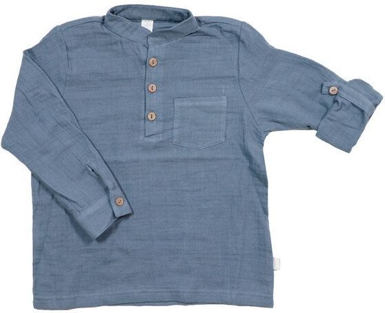 Thumbnail - maximo Jungen Hemd Langarm Musselinstoff Bio Baumwolle