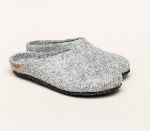 Magicfelt Filz-Hausschuh 719 aus 100% seltenen Wollen | Pantoffel für Damen & Herren mit anatomisch geformter Filz-Latex...