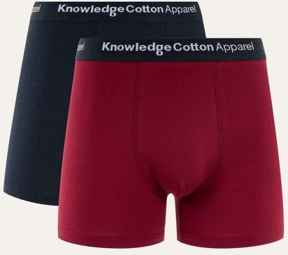 Thumbnail - KnowledgeCotton Apparel 2er Pack Boxershorts - MAPLE - aus Bio-Baumwolle