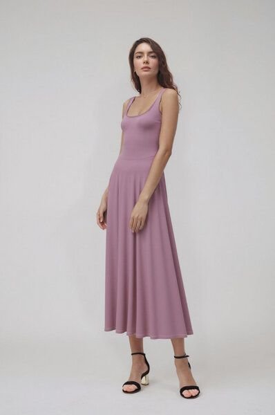 Ingoria AMELIA zeitloses Wendekleid mit Taillenschnürung in Maxi Länge