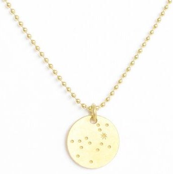 renna deluxe Sternzeichen Kette Gold