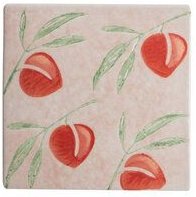 TRANQUILLO Untersetzer VINTAGE GARDEN Früchte aus Steinzeug (POR777, POR778, POR779)