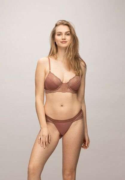 Thumbnail - Lovjoi Tanga LUMINOUS MOSS mit filigraner Spitze