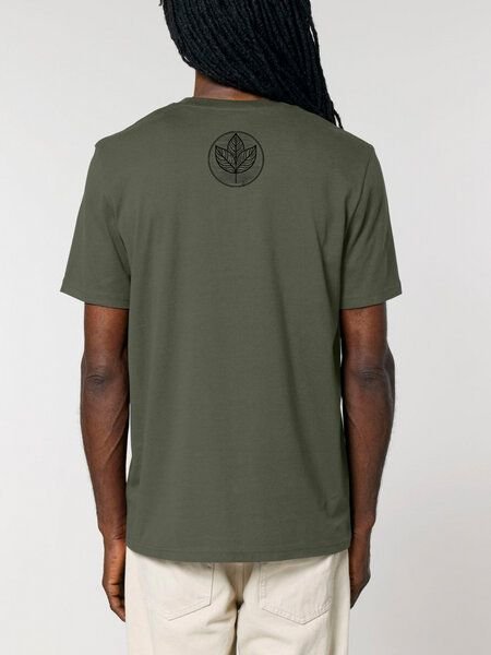 Human Family Bio Unisex Rundhals T-Shirt "Create - Circle Tree"