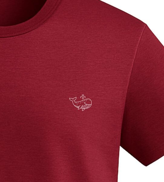 vis wear Love Whale - Organic Shirt