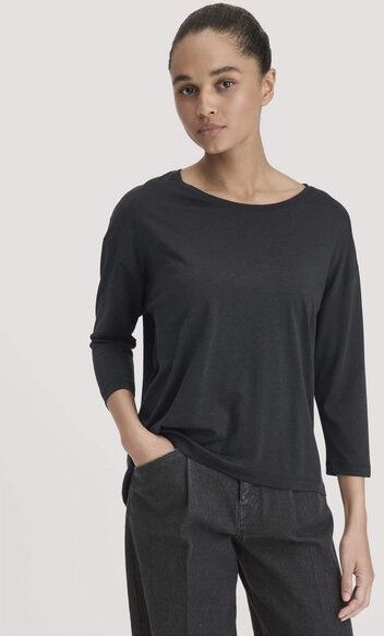 hessnatur Longsleeve Oversize aus TENCEL Lyocell mit Bio-Baumwolle