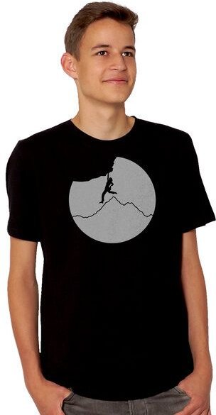 HANDGEDRUCKT "Klettern" Männer T-Shirt