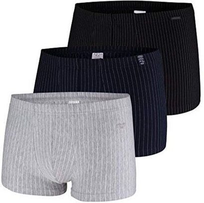 Ammann 3er Pack Herren Retro-Short gestreift aus Bio-Baumwolle