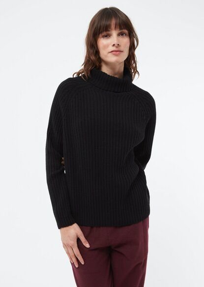 Thumbnail - Givn Berlin Strickpullover GBCASSIA mit Rollkragen aus recyceltem Wollgemisch