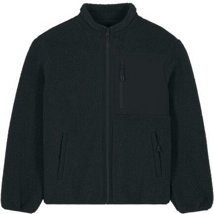YTWOO Relaxed- Fit Sherpajacke Unisex aus 100% Recyceltem Polyester