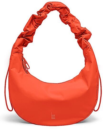 GOT BAG Moon Bag Ruffle Handtasche Umhängetasche mit gerüschtem Griff