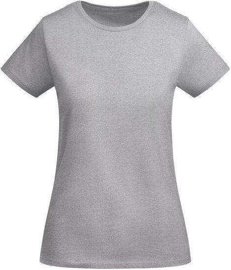 Roly Eco Damen T-Shirt Breda Rundhals enger geschnitten Körpernah Bodyfit