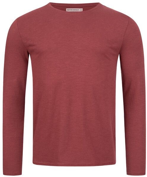 NATIVE SOULS Slub Longsleeve Basic Herren