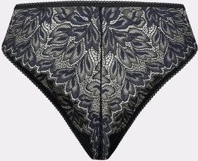 Thumbnail - erlich textil Iconic Lace High Waist Brazil String mit Spitze aus abbaubarem Polyamid, made in Europe