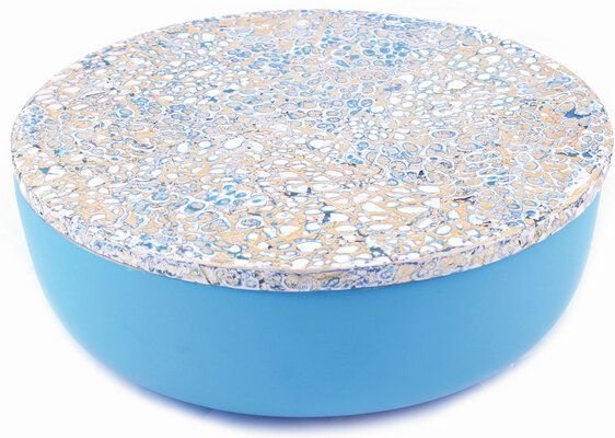 El Puente Flache Schale mit Deckel