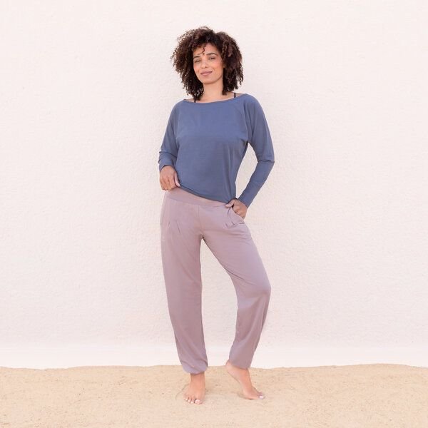 Jaya JOELLE - Damen - Hose für Yoga und Freizeit aus Biobaumwolle