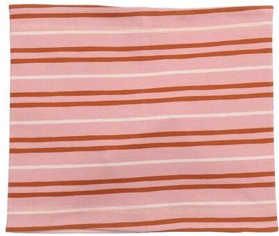 Kinder Schlauchschal – Rosa gestreift, weich & bequem, elastisch, wärmend, alltagstauglich | Walkiddy