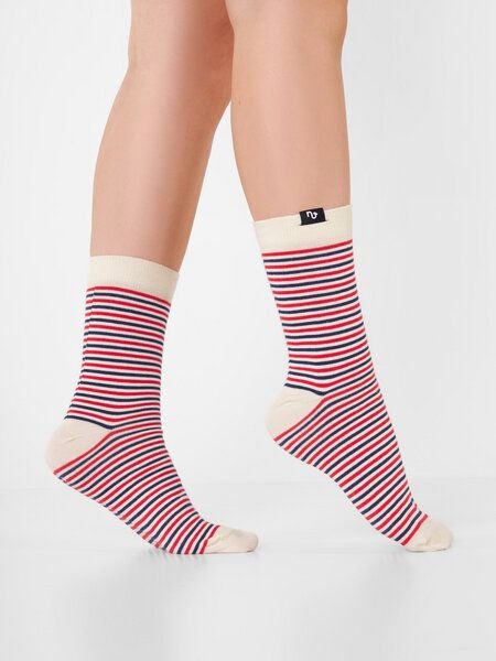 Natural Vibes Bunte Socken Bio GOTS | Herren Damen Socken | Stripes