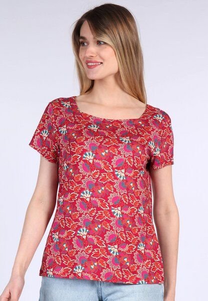 Lykka du Nord T-Shirt Tal oriental flower