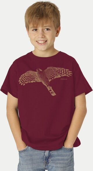 Peaces.bio - handbedruckte Biomode Bio-Kinder T-Shirt Sperber