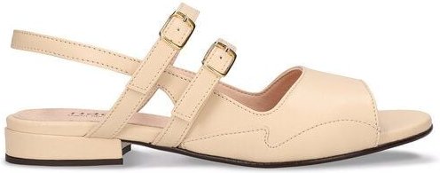 Nae Vegan Shoes NAE - Pax Beige Vegane Flache Schuhe in AppleSkin