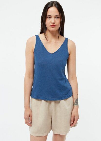 Givn Berlin Top GBJETTE aus Baumwoll-Leinen Mix