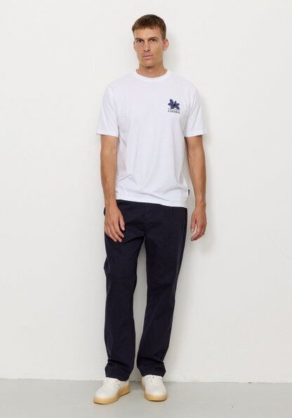 Herren Chino mit Bundfalte aus Bio-Baumwoll Mix - OAK - recolution