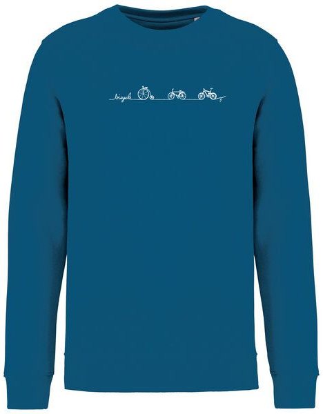 Brandless Basic Bio Unisex Sweatshirt Nr.3 Bicycle Line 350g/m²