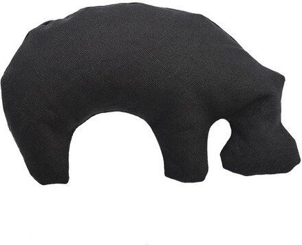 Grüne Pfote® Öko-Hundespielzeug Kleines Nilpferd aus Granada mit Bio-Dinkelfüllung