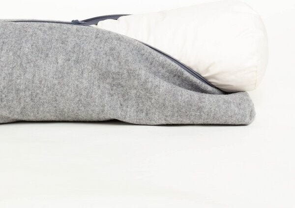 nahtur-design Nackenrolle aus Flauschloden mit Naturfüllung