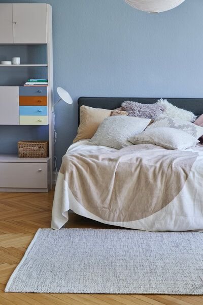 liv interior Decke DOT aus recycelter Baumwolle