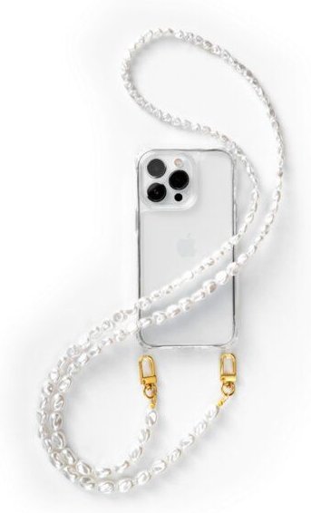 change the label CHANGE Clear Case Handykette kompatibel mit iPhone | Durchsichtige Handyhülle mit Perlenkette zum umhän...