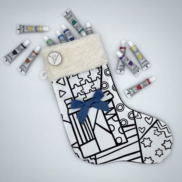 Marraine Kids DIY Nikolausstiefel zum Selbstbemalen