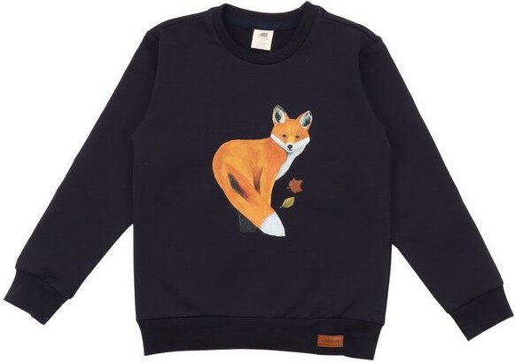 Thumbnail - Sweatshirt Kleinkinder Walkiddy Bio Baumwolle Dunkelblau – Nachhaltig & GOTS-zertifiziert, Allergikerfreundlich, Umweltb...