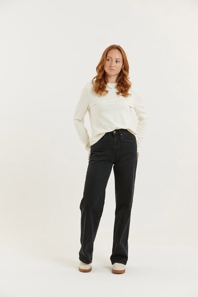 Flax and Loom Wide Leg Jeans Modell: Etta