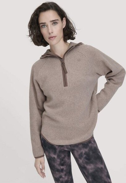 hessnatur Fleece Hoodie Relaxed ACTIVE LIGHT aus reiner Bio-Baumwolle