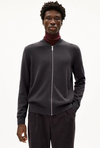 Thumbnail - ARMEDANGELS AGAAMON Herren Cardigan aus Bio-Baumwolle