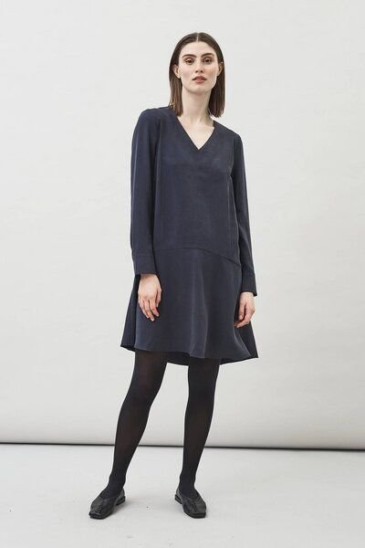 Maska Zuri Tencel Langarm Kleid