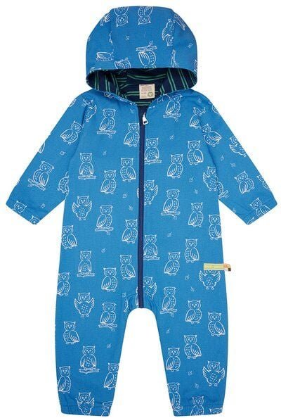 loud + proud Babys & Kinder Wasserabweisender Overall mit Druck, GOTS-zertifiziert