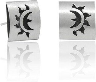 pakilia Silber Ohrringe Sonne Fair-Trade und handmade