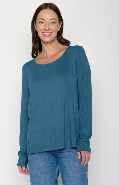 GREENBOMB Basic Mind - Lässiges Longsleeve aus Viskose (LENZING ECOVERO) Mix / Fair & Vegan