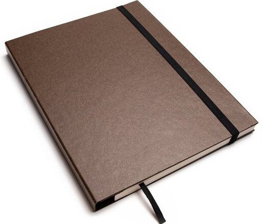 tyyp Nachhaltiges Design-Notizbuch A5 aus 100 % Recyclingpapier „Schweizer Broschur“