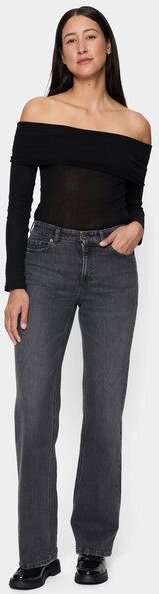 FUTURE:PEOPLE. 06:00 WIDE LEG - MID WAIST- Damen Jeans aus authentischem Denim mit Comfort-Stretch (30600 0 1001)