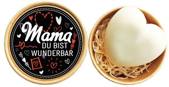 Eve Butterfly Soaps Mini Geschenkbox mit Herzseife, verschiedene Motive & Anlässe