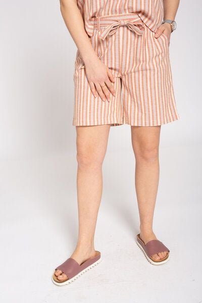 recolution Leinen Shorts #STRIPES