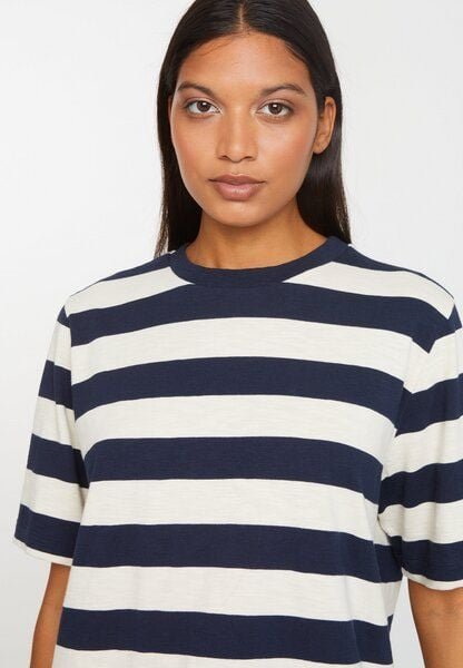 Damen T-Shirt aus Bio-Baumwolle - AZOLLA STRIPES - recolution