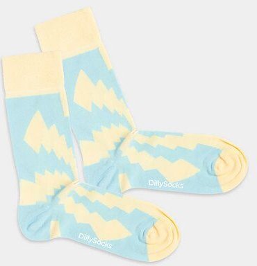 DillySocks Bunte Socken, Bio Baumwolle, Prosperous Propeller