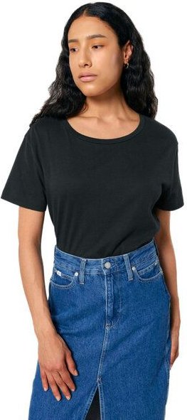 YTWOO Damen-Scoop-Neck-T-Shirt aus Bio-Baumwolle